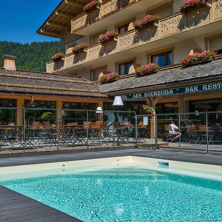 Hotel-Chalet Les Ecureuils Restaurant, Piscine, Garage Le Grand-Bornand Kültér fotó