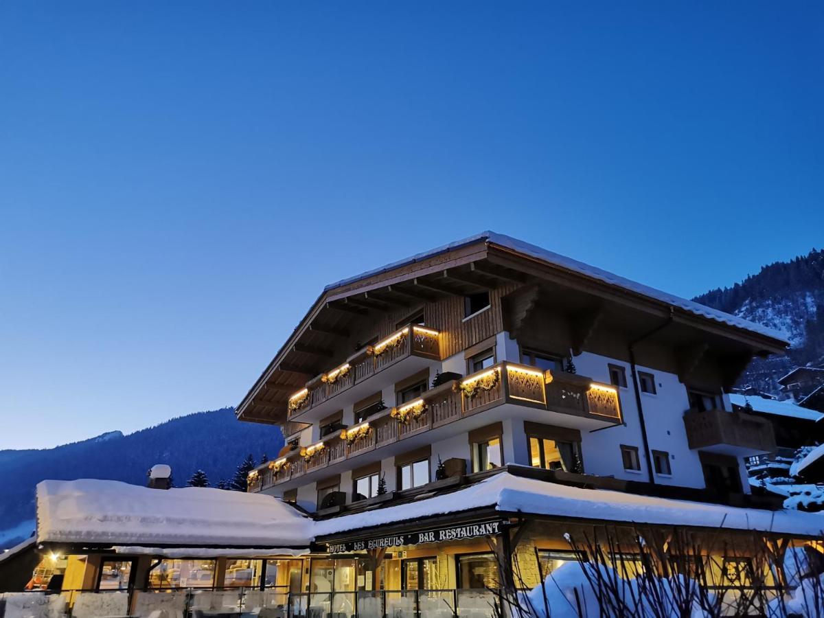 Hotel-Chalet Les Ecureuils Restaurant, Piscine, Garage Le Grand-Bornand Kültér fotó