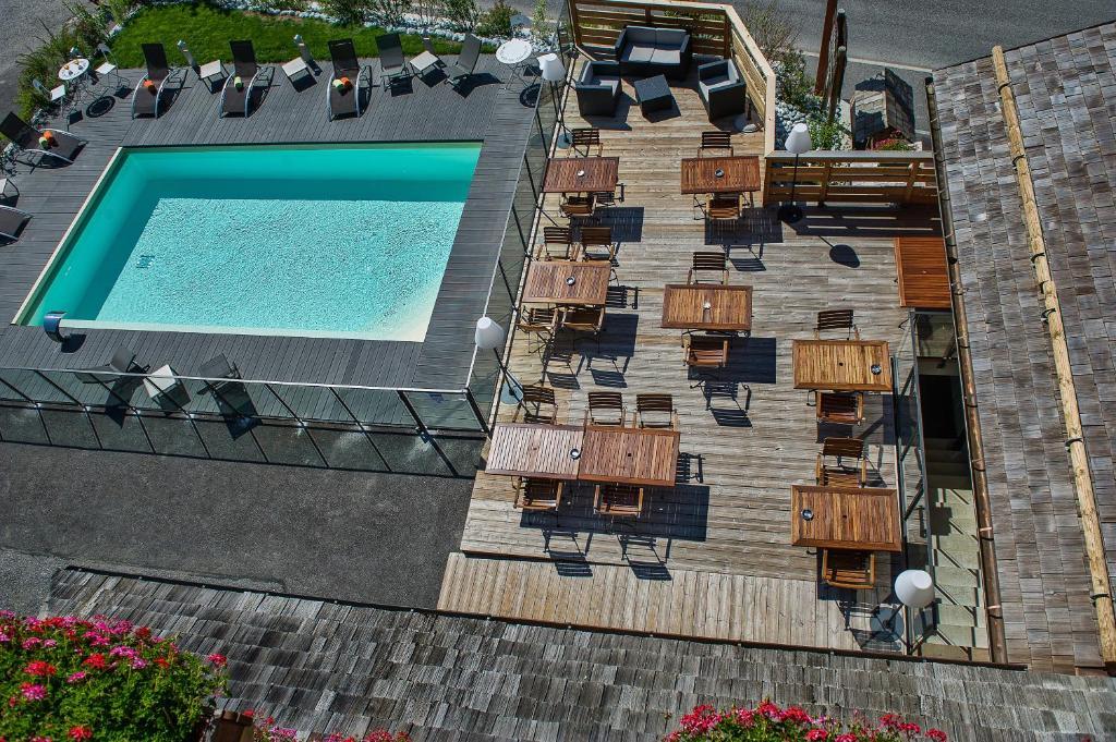 Hotel-Chalet Les Ecureuils Restaurant, Piscine, Jardin Garage Le Grand-Bornand Kültér fotó
