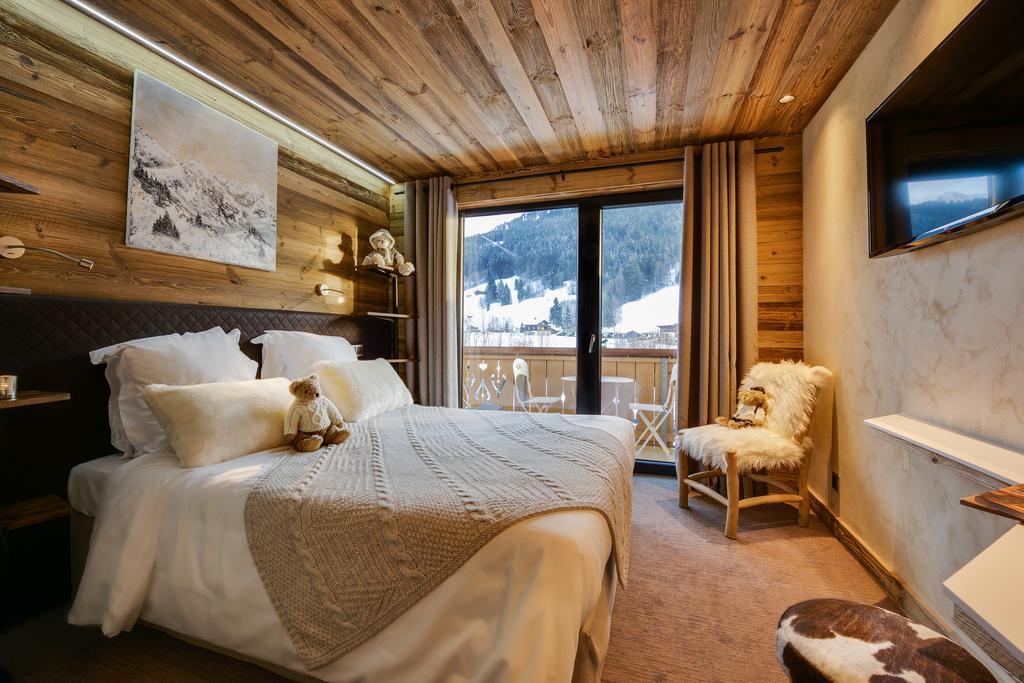 Hotel-Chalet Les Ecureuils Restaurant, Piscine, Garage Le Grand-Bornand Kültér fotó